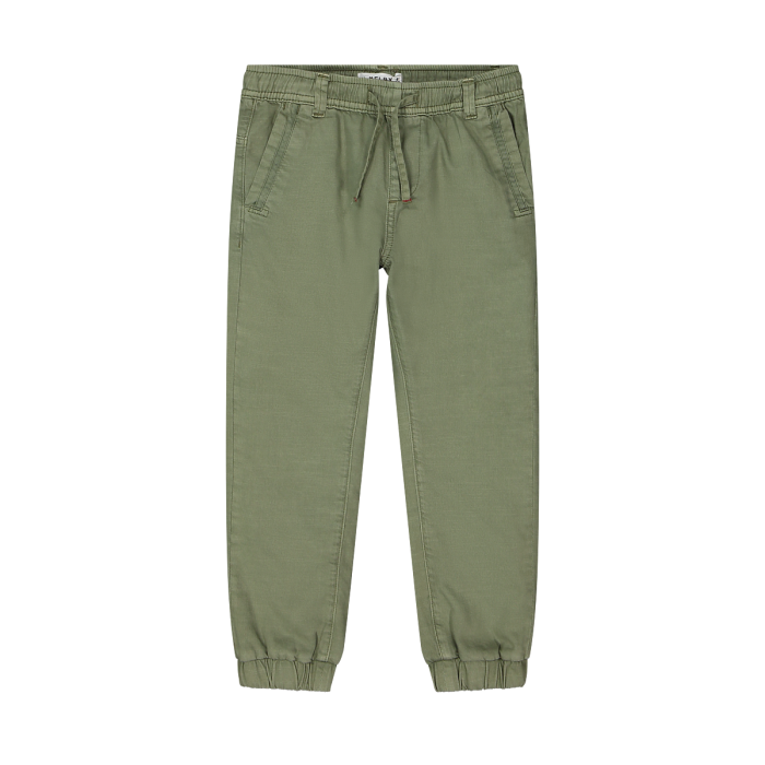 Pantalone in gabardina leggera con tasconi bambino