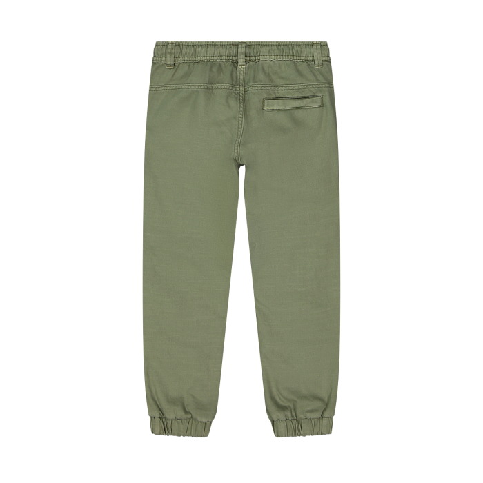 Pantalone in gabardina leggera con tasconi bambino