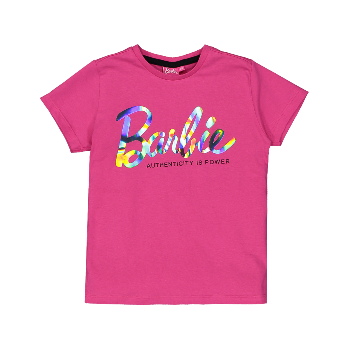 T-shirt BARBIE girocollo maniche corte per ragazza