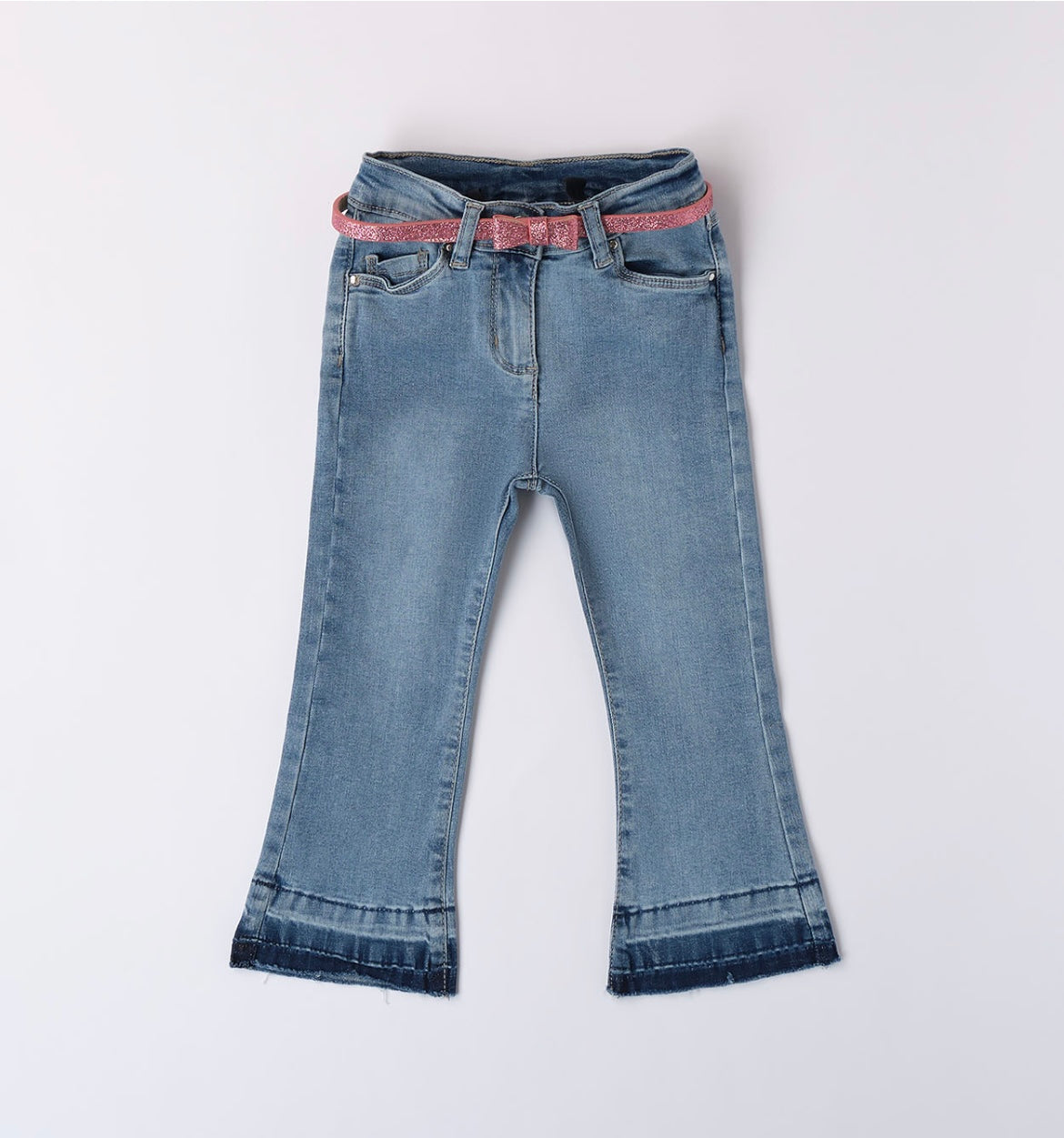 Jeans iDO a zampa per bambina