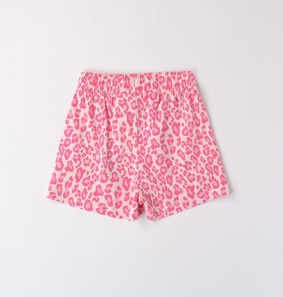 Shorts per ragazza animalier