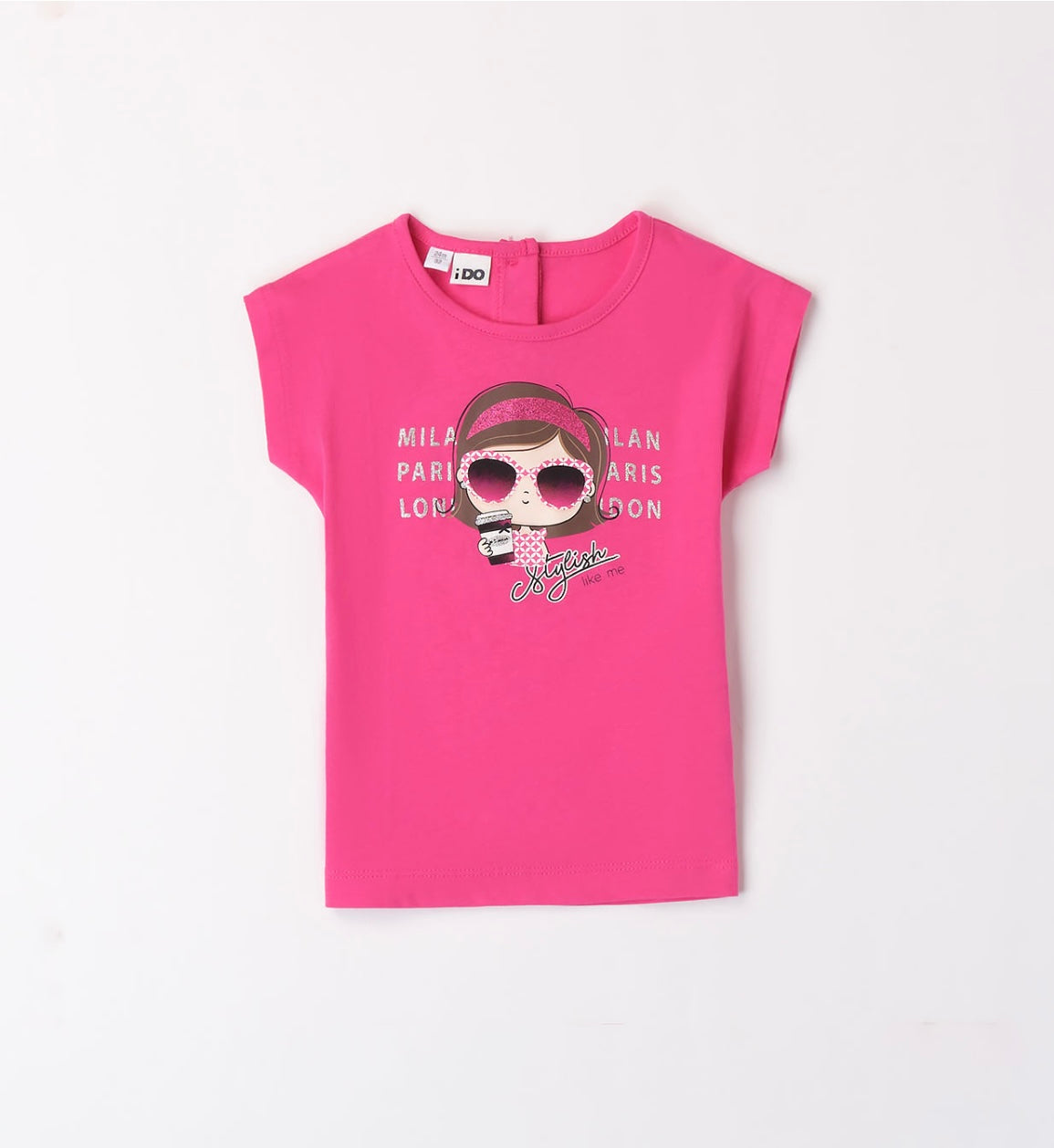 T-shirt iDO manica corta per bambina