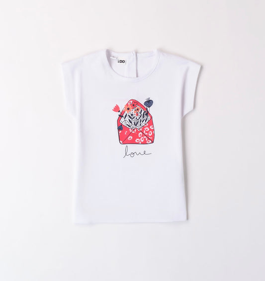 T-shirt iDO manica corta per bambina