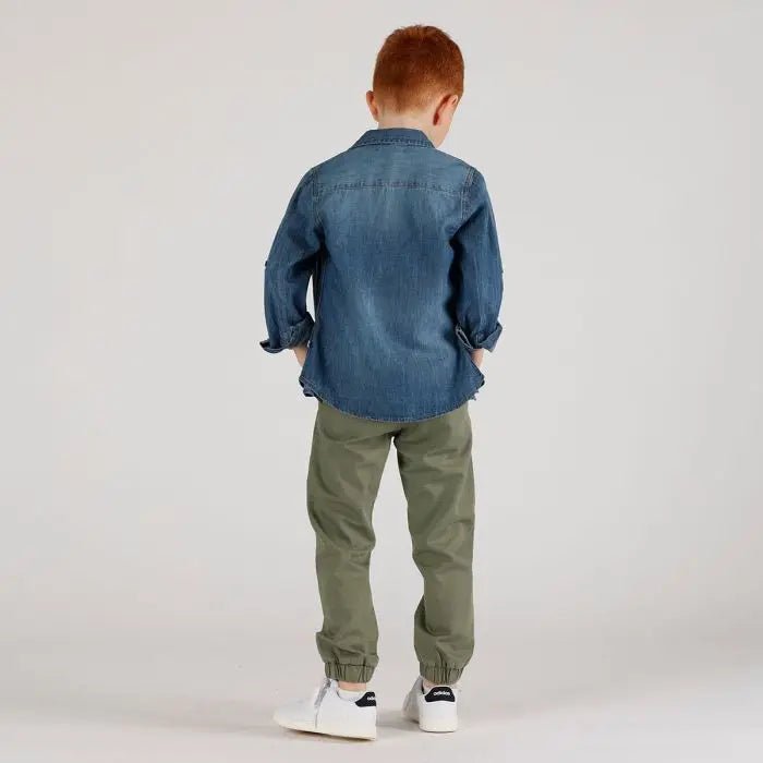 Camicia in chambray da bambino - Solletico