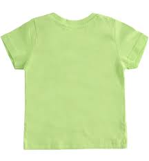 T-shirt bambino 100% cotone con grafica da 6 mesi a 8 anni iDO