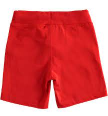 Pantaloni corti bambino 100% cotone con stampa da 6 mesi a 8 anni iDO