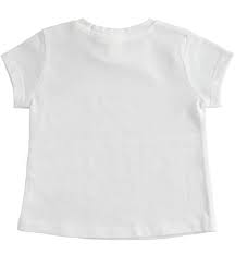 T-shirt neonata 100% cotone con grafiche diverse da 1 a 24 mesi iDO