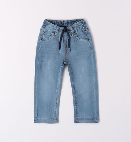 Jeans con coulisse per bambino