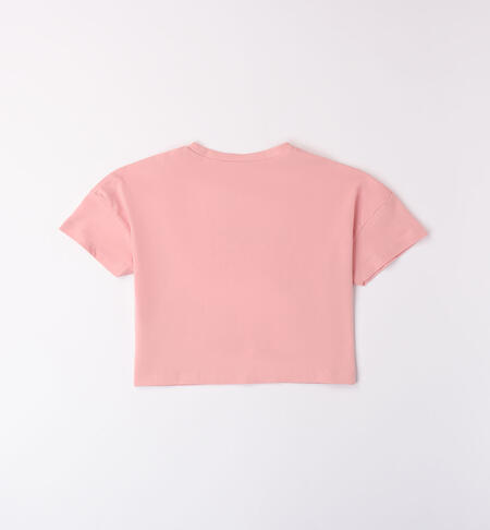 T-shirt rosa per ragazza