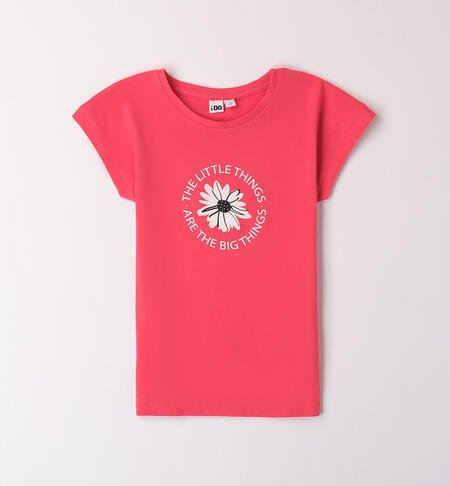 T-shirt con fiore per ragazza - Solletico