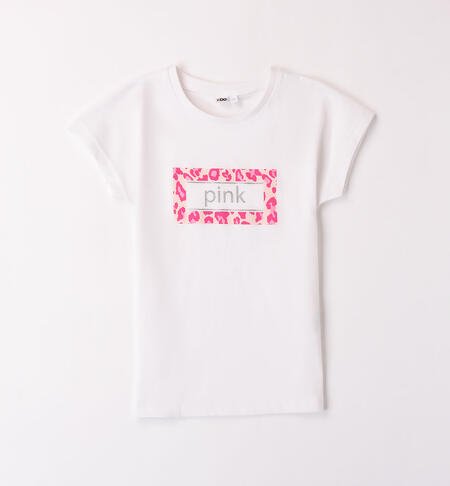 T-shirt ragazza stampa animalier - Solletico